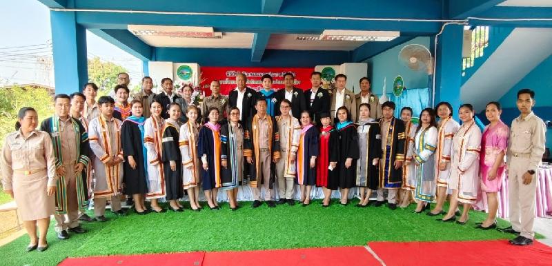 พิธีปัจฉิมนิเทศและมอบประกาศนียบัตร โรงเรียนเทศบาลบ้านเป็ด