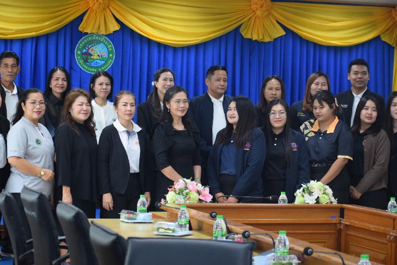 ต้อนรับคณะศึกษาดูงานจากเทศบาลเมืองหนองบัวลำภู