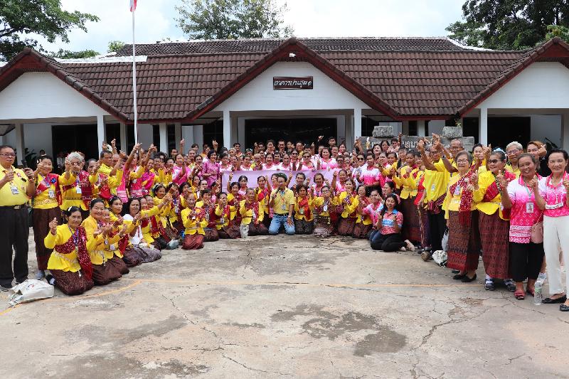 ศึกษาดูงาน จ.กาฬสินธุ์ รร.ผู้สูงอายุเทศบาลตำบลบ้านเป็ด