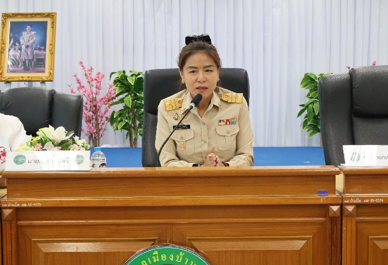 ประชุมหัวหน้าส่วนราชการเทศบาลเมืองบ้านเป็ด ประจำเดือนกรกฎาคม 2568